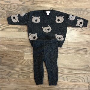 Cat & Jack Gray Knit Sweater